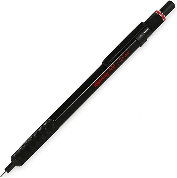 Rotring 500 Mekanik Kurşun Kalem - Siyah - 0.7 mm