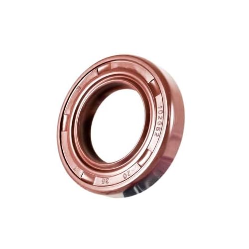 EAI 30mm x 50mm x 10mm FPMFKM TC Double Lip wStainless Steel Spring Oil Seal. Comp. w Viton Shaft Seal