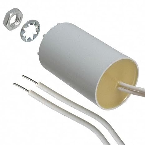 EBM PAPST 99286-4-7320 35X58 MM, 400V AC, 8UF, Capacitor, Motor Start Film, Stud with 2 Wires