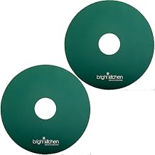 2 Silicone FLAT Dehydrator Sheets fits Nesco NON-Toxic Round Dehydrators Circle Mat Liner ReUsable Flexible Non Stick - 2 FLAT Sheets