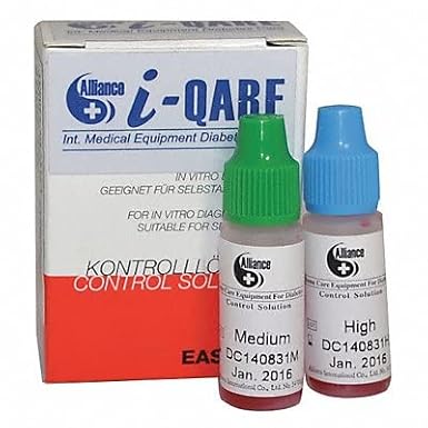 Glucose Test Solution, Blood Sample