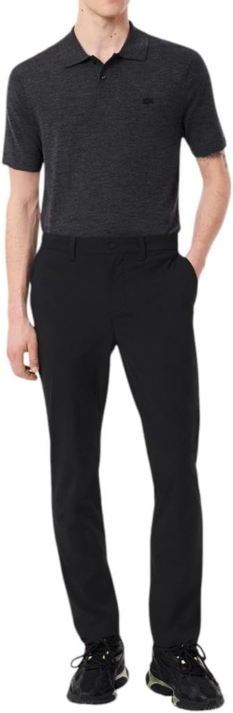 Lacoste Men's Core Collection Slim Fit Solid Trousers