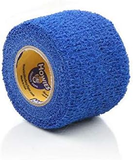 Howies Hockey Stretch Grip Tape | 1 Pack of Grip Tape for Hockey & Lacrosse Sticks, Baseball Bats | Multiple Color Options (Blue)