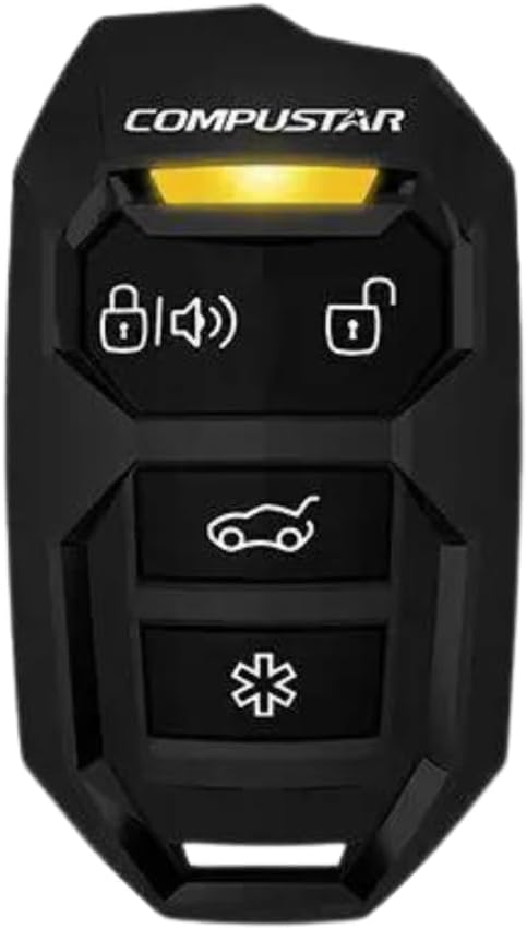 Compustar 900R 1 Way 4 Button Replacement Remote Control Transmitter