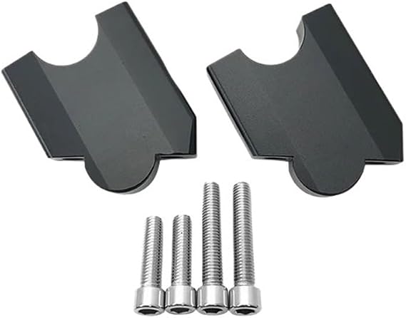 Motorcycle Riser clamp for XT1200Z for Super for TENERE 1200 XTZ1200 for XTZ 2010-2018 Motorcycle Handlebar Risers Mounting Mount Riser Adapter(Black)
