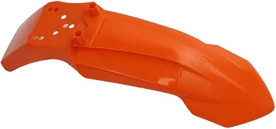 Motorbike Fenders 50 Cc 70 Cc 110 Cc 50 70 110 Cc Modified Universal Front Kit Mudguard Mud Guard Parts Fender Splash Extender(Orange)