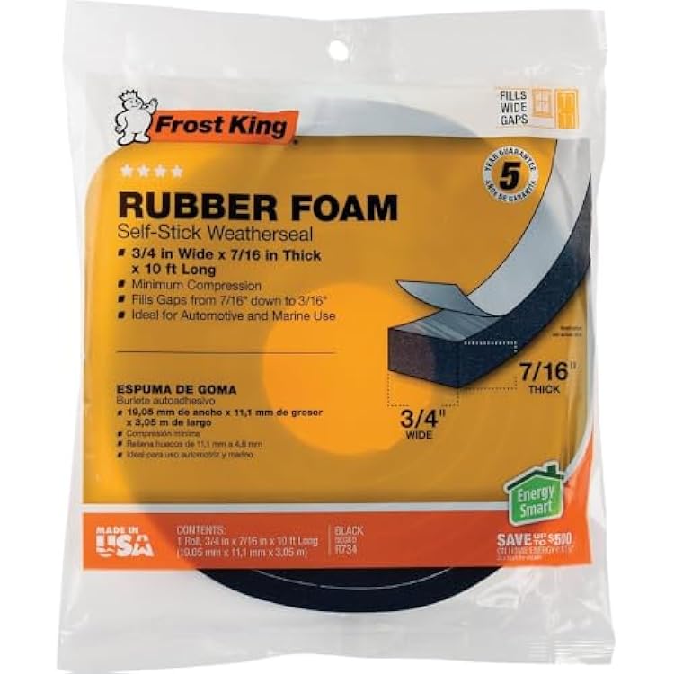 Do it Best Sponge Rubber Weatherstrip Tape
