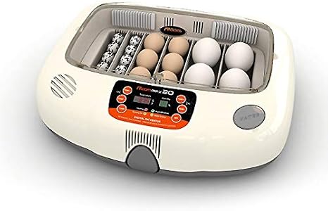 RCOM Max 20 MX20 Automatic Egg Incubator Plus Bonus Chicken Egg Tray and !!