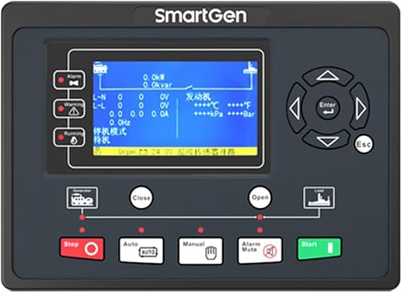 Original HGM9310MPU Genset Automation Monitor Controller Panel