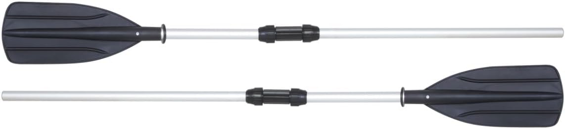 Bestway 2 Piece Aluminum Oars - Black