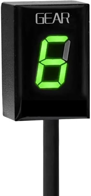 Gear Display Meter Mortorcycle Speed Gear Display Indicator for Su&zuki Gsf 650 800 for V-Strom GSXR 600 SV650 750 Motorcycle Gear Indicator