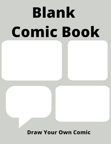 Blank Comic Book