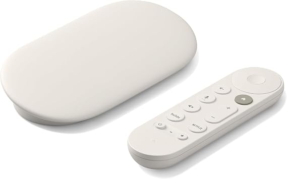 Google TV Streamer (4K) White 4K Ultra HD 32 GB Wi-Fi, W129012026 (Ultra HD 32 GB Wi-Fi)