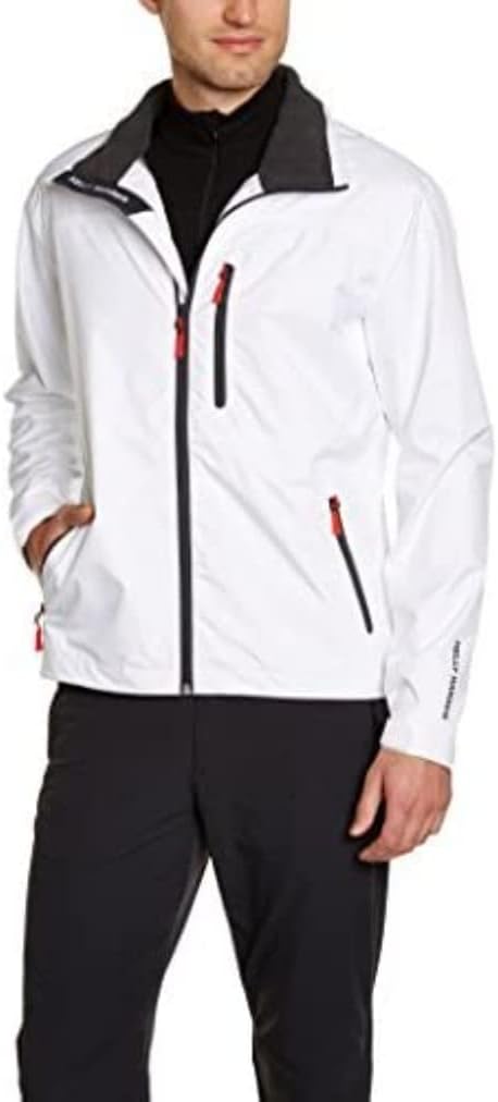 Helly Hansen Men's Crew Lightweight Shell Waterproof Windproof Breathable Rain Coat Jacket