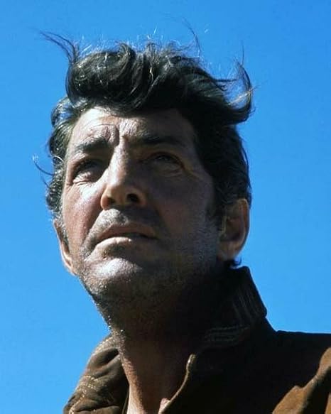 D. Martin with tough look on his face from 1968 western Bandolero 8x10 photo