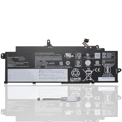 L21M4P75 L21B4P71 L21L4P73 L21D4P74 for Laptop Battery Lenovo ThinkPad T14s 3rd Gen 2022 Series SB10W51978 SB10W51977 SB10W51976 SB10W51975 5B10W51874 5B10W51875 5B10W51876 15.36V  57Wh  3711mAh