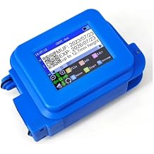 Mini 12.7mm Handheld Inkjet Label Printer Mobile Lot Code Industrial Printer Solvent Quick Dry for Text/Barcode/Logo/QRCode/Counter/Batch Number/(Only Printer)