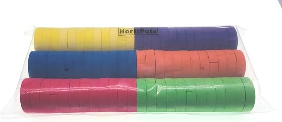 Clone Collars 2 inch Neoprene Inserts, 6-Colors-Mixed, Pack of 72