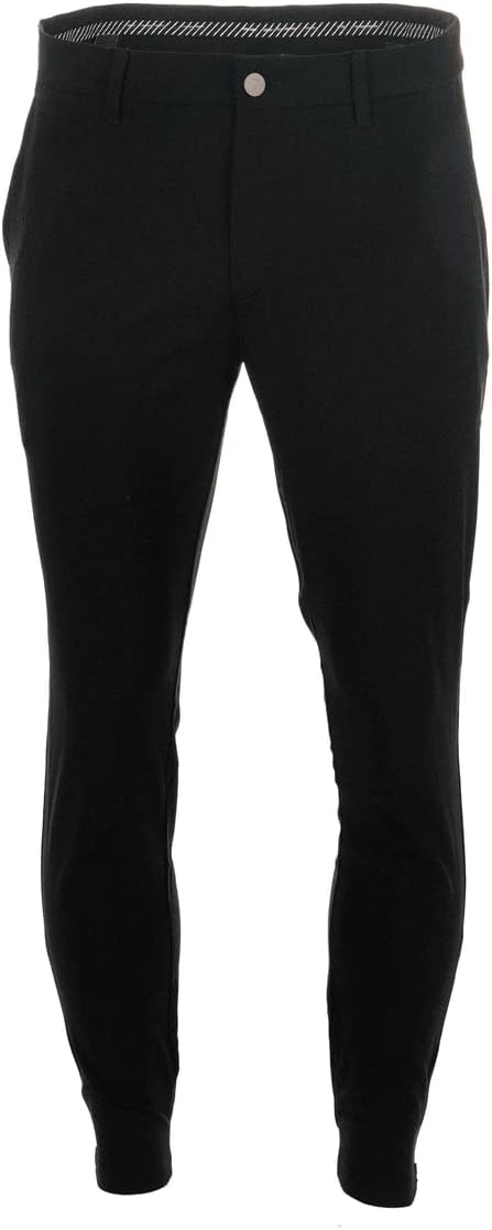 Primo Golf Jogger, Lightweight Four-Way Stretch Golf Pant, 4 Pockets, Inner Gel Waistband, Elastic Zipper Ankles