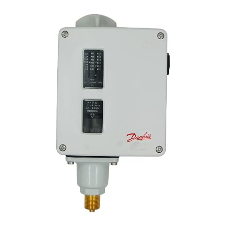 Pressure Switch (Differential Range: 1 to 4 bar & Regulation Range: 10 to 30 bar) with Pressure Connection 3/8 G for Automobiles, Boilers, Steam Turbine, Pumps, HVAC | Model: RT-117 Pack of (2)