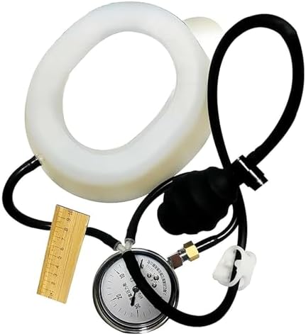 Pectus Excavatum Corrector Vacuum Bell with Pressure Gauge, Physical Therapy Device for Adults and Children, Washable Design