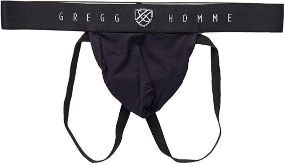 Gregg Homme Men's Room-Max Large Pouch Jock, 152734, Black, M