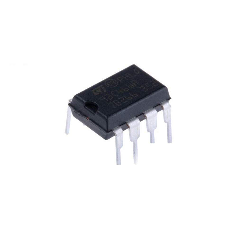 10Pcs M93C46-WBN6P 93C46WP DIP-8 ST Serial EEPROM Memory
