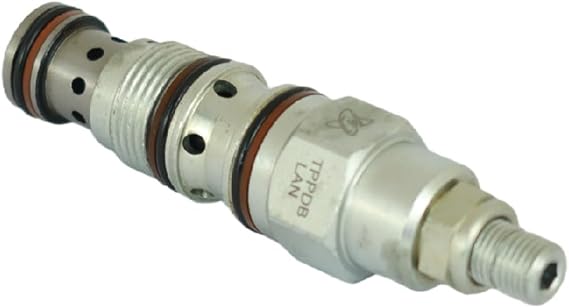 Dump Truck Hydraulic Pressure Regulating Valve Pilot Pressure Relief Valve Cartridge Valve Compatible with PPDB-LAN/LWN