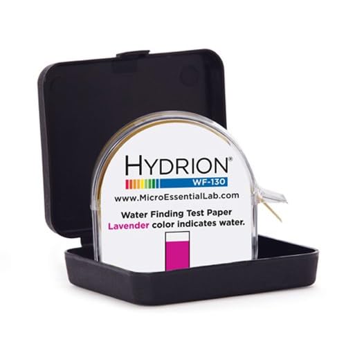 Hydrion Water Finder Tester 12 Inch Wide by 50 Foot Roll