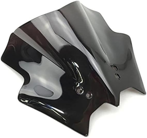 Wind Screen Motorcycle Windshield Windscreen Visor Fits For DUKE 120 200 390 Wind Deflector Shield Screen Notwith Bracket Accessories Air Deflector(Black)