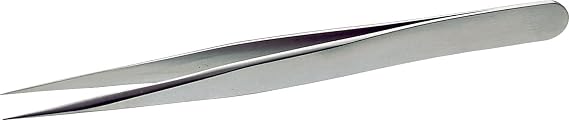 Lindstrom 3C-SA - High Precision Tweezers Type 3C w/Very Sharp Tips, Stainless Steel