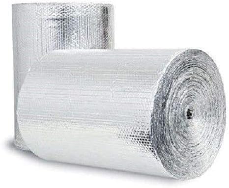Reflective Foil Insulation Roll Double Bubble Reflectix EVERBUILT 4FT X 100FT R8