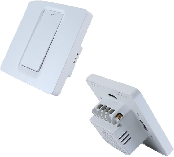 Immersion Heater Timer Switch 20A WIFI Smart Water Heater Timer 4000W Button Boiler Switch