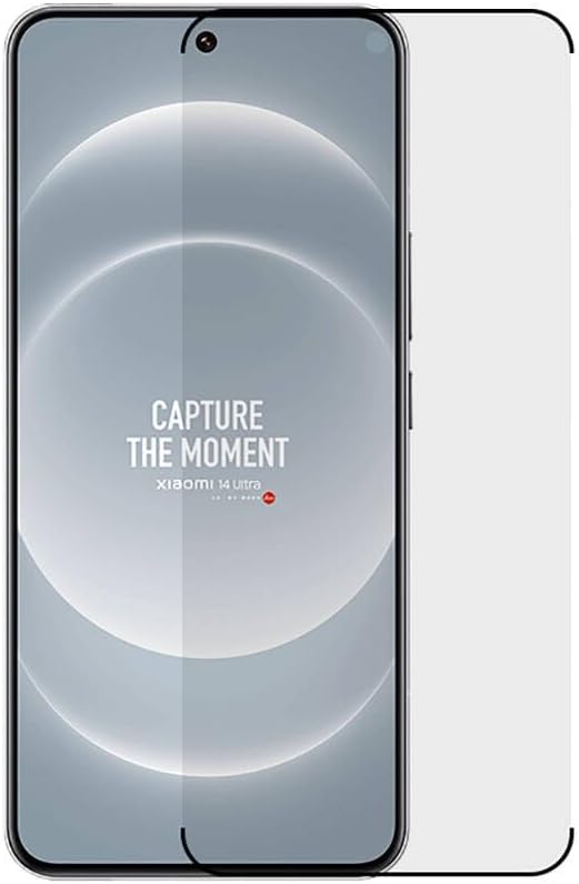 Aksesuarcim Xiaomi Mi 14 Ultra Ekran Koruyucu Nano Tam Kaplayan Pet Siyah