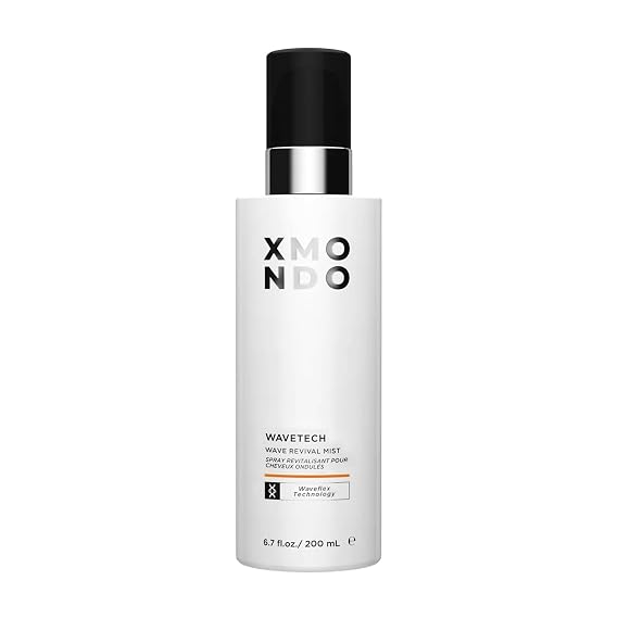 XMONDO Hair Wavetech Wave Revival Mist | Vegan Formula with Pro-Vitamin B5 and Essential Nutrients for Glowing Frizz Free Waves, 6.7 Fl Oz 1-Pack