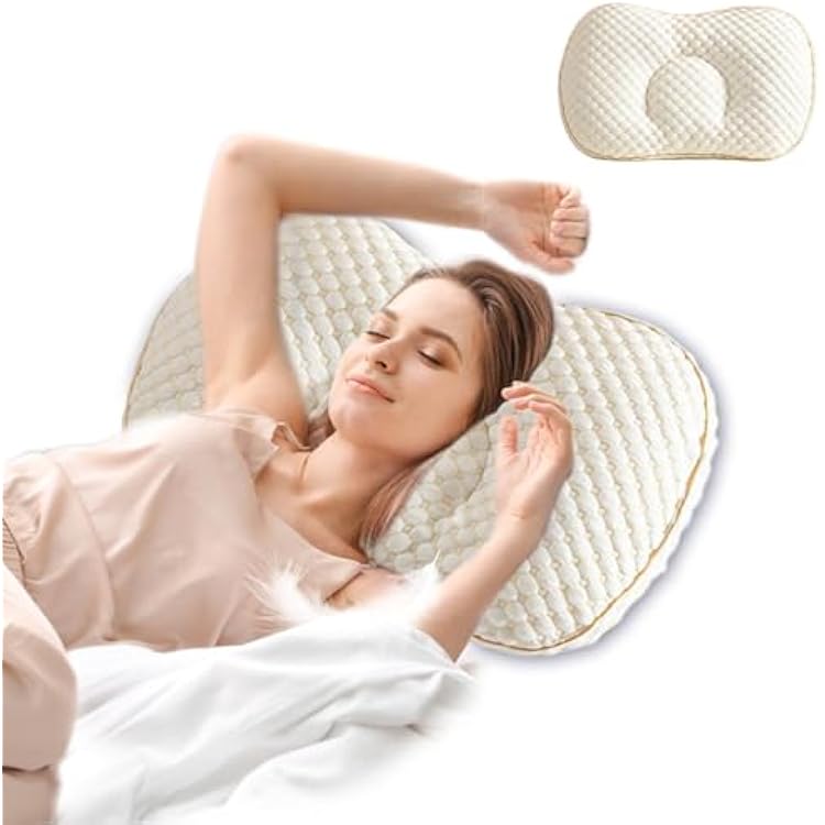 Cervical Neck Pillow for Women Men,Neck Pillow Knit Water Cushiony Suitable for Home,Traveling and Hotels,Neck & Cervical Pillows 1Pcs
