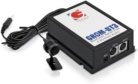 GROM Audio BMWTB3 Adapter Bluetooth car Interface Compatible with Select* BMW; Auxiliary 3.5mm Audio Capable (Cable Sold Separately) - Trunk Installation