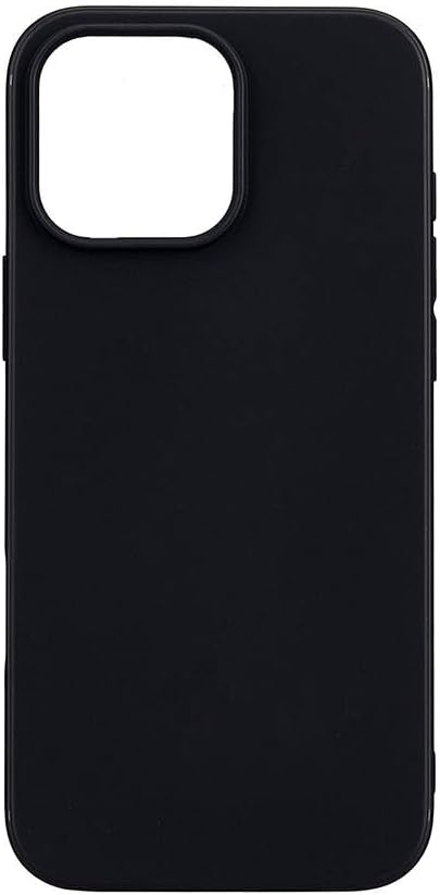ZORE Apple İle Uyumlu iPhone 16 Pro Max Kılıf ZORE İmax Silikon Siyah