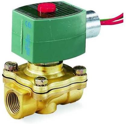 1/2" NPT 2-Way Solenoid Valve 24VAC