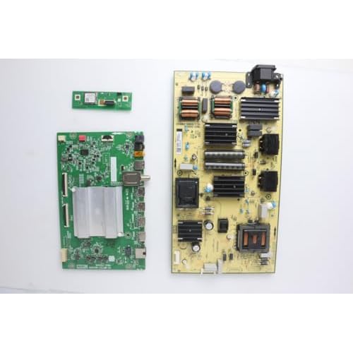 Lutema Television Repair Kit for TCL 75S451 with TV Main Board  Power Supply  TCon  Cables