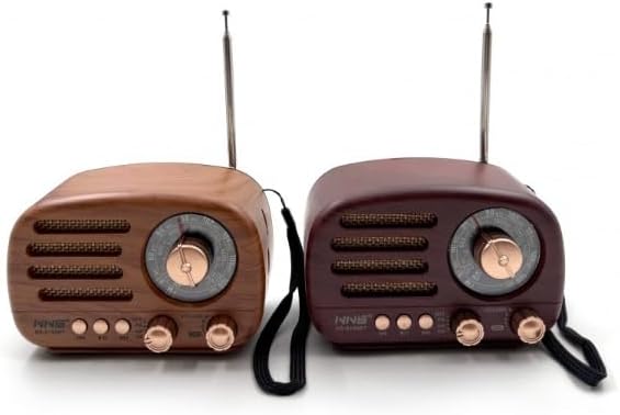 Ahşap Retro Radyo