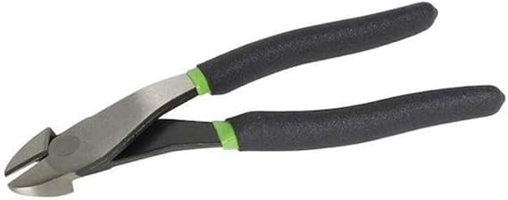 Greenlee 0251-08AD High Leverage Diagonal Cutting Pliers, Angled Dipped Grip, 8"