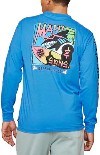 Sharkman Shaka and Sons Shirts for Men & Women | Vintage Long Sleeve Crew Neck Graphic Tees Designed for Everyday Comfort