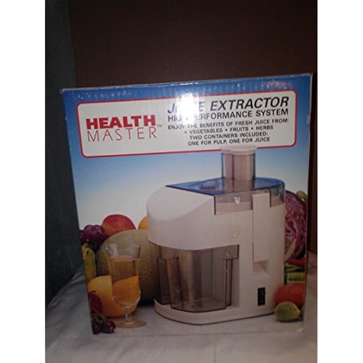 Health Master Juice Extractorhigh Performance System