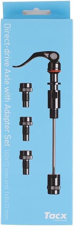 T2835 Direct Drive Quick Release S0040 with Adapter Set 142/148 x 12mm, Compatible with TacX 010-13143-00