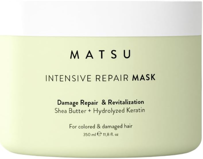 Matsu Intensive Repair Yıpranmış Saçlar için Yoğun Bakım Maskesi 350 ml