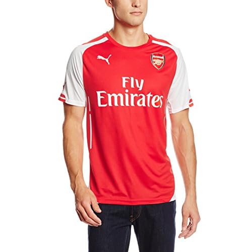 PUMA Mens Arsenal F.c. Licensed 2014-2015 Home Replica Jersey