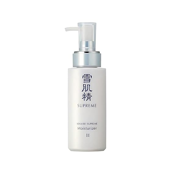 SEKKISEI SUPREME Moisturizer II N., Replenishing & Hydrating Liquid with Vitamin C, 4.7 Ounce