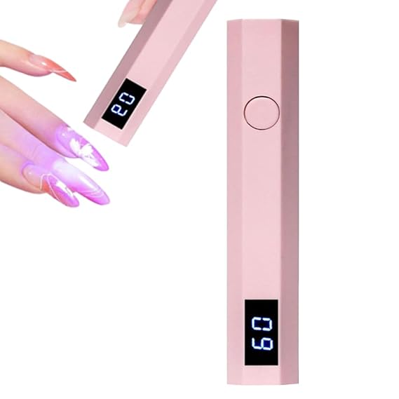 UV Gel Nail stickerS,Gel Nail Stickers with UV light,GEL Nail Strips,gel Nail Stickers with uV Light Starter Kit (Only Light)