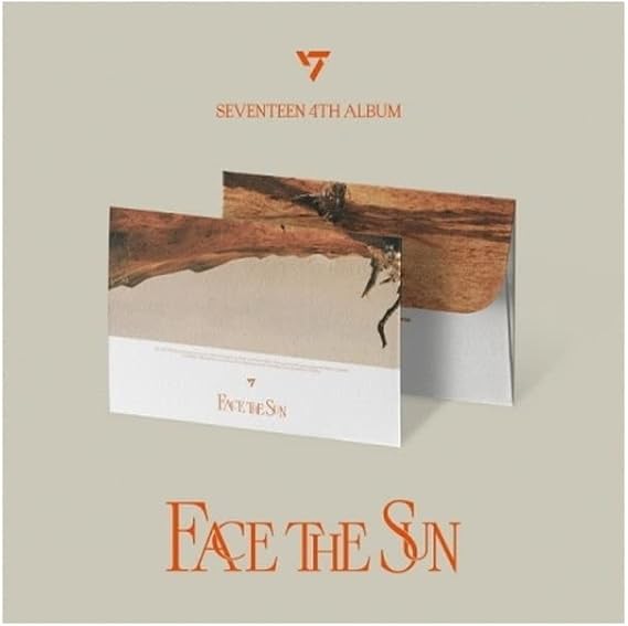 SEVENTEEN FACE THE SUN 4th Album Weverse Platform Album Version Card Holder+1p QR Card+2p PhotoCard+User Guide+Tracking